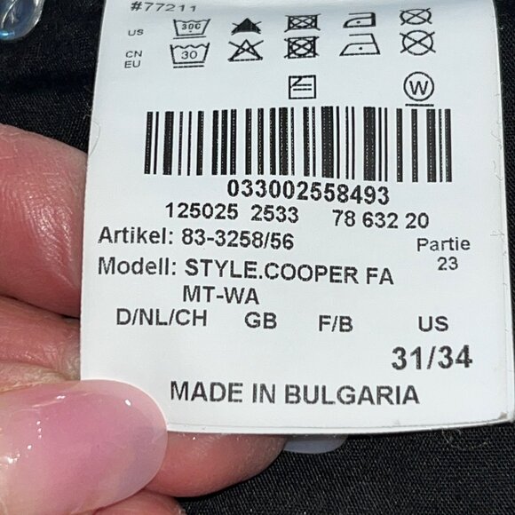 BRAX Style Cooper 5 Pocket Regular Cut HI-FLEX Mens Jeans - 31x34 - Lgt. Brown - Picture 10 of 10